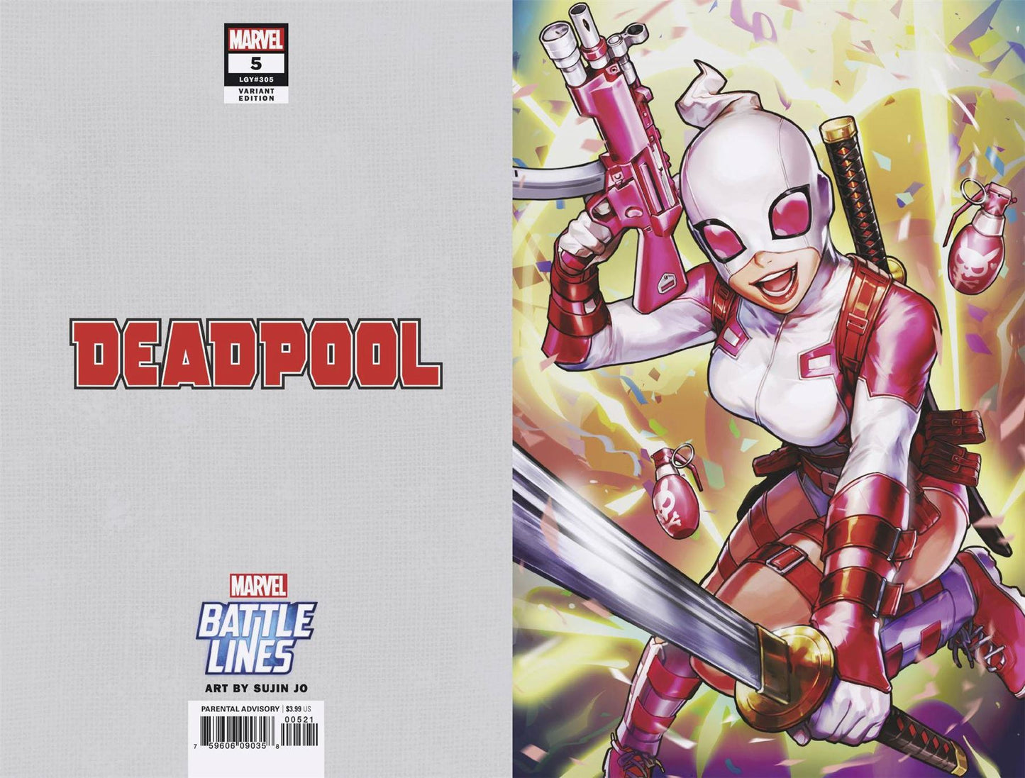 Deadpool #5 (Heejin Jeon Marvel Battle Lines Var) Marvel Comics Comic Book