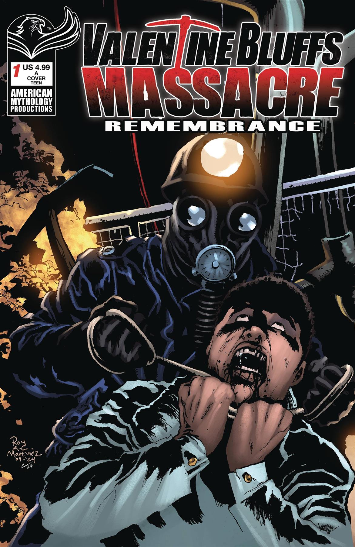 Valentine Bluffs Massacre Remembrance #1 Cvr A Martinez (mr) American Mythology Productions Comic Book