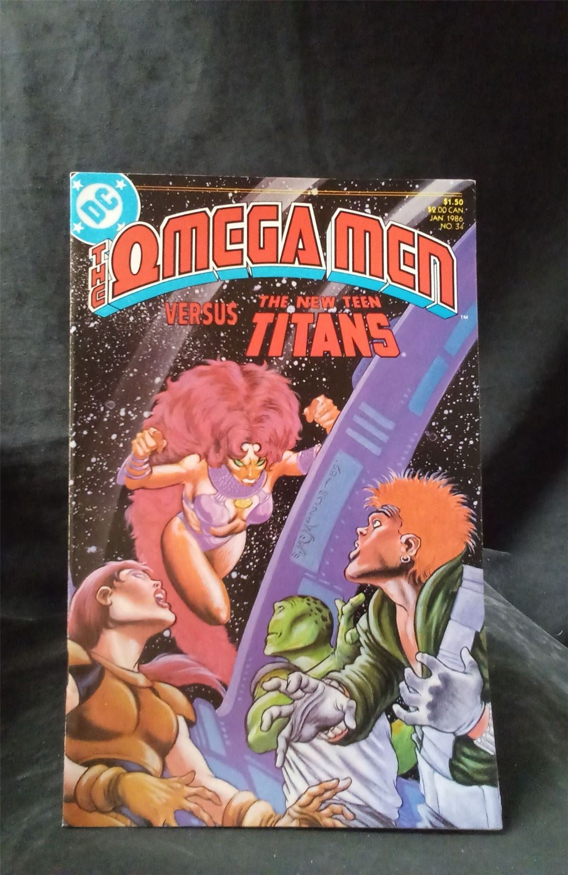 The Omega Men #34 1986 DC Comics Comic Book