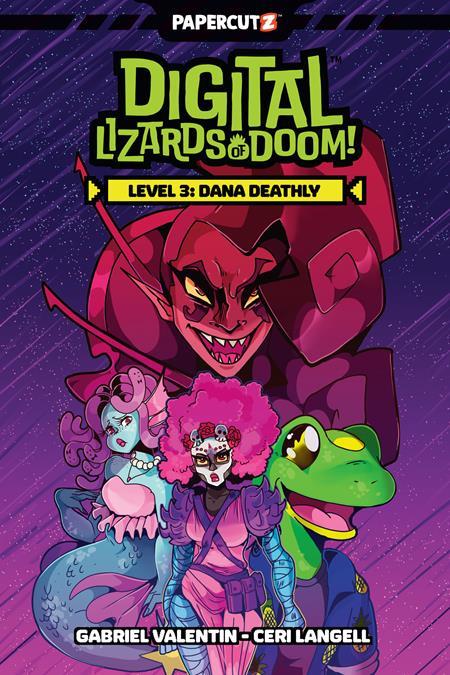 Digital Lizards Of Doom Tp Vol 03 Dana Deathly Papercutz Comic Book