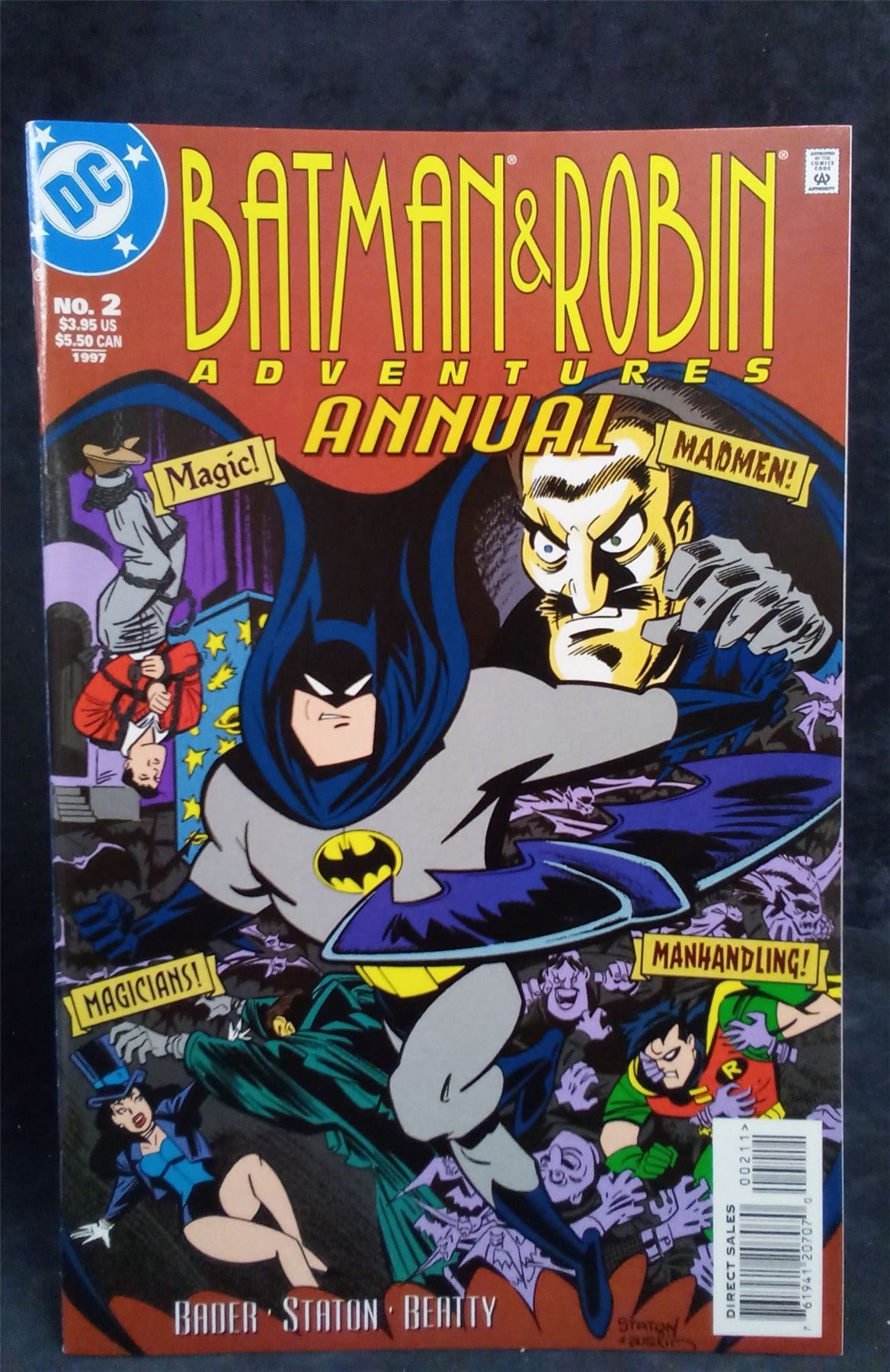 Batman and Robin Adventures Annual #2 1997 DC Comics Comic Book