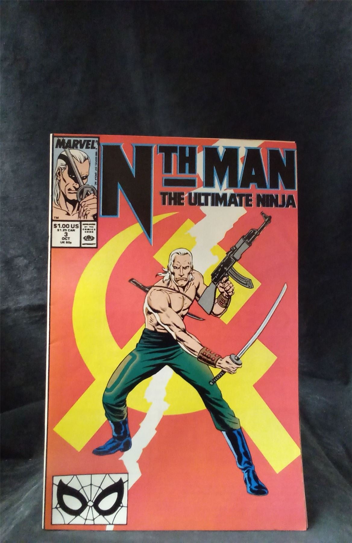 Nth Man the Ultimate Ninja #3 1989 Marvel Comics Comic Book