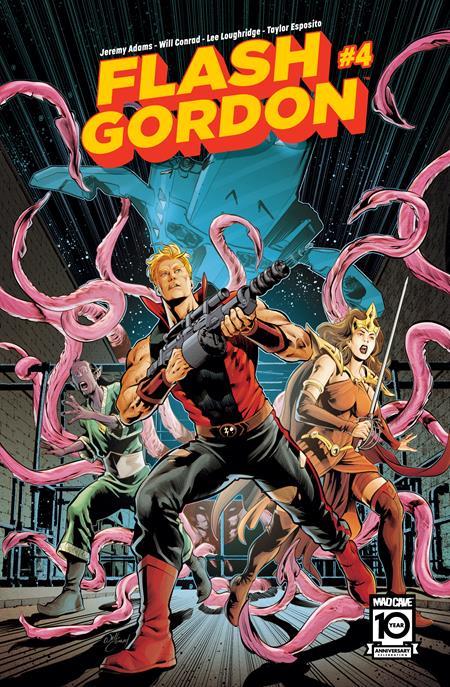 Flash Gordon #4 Cvr A Will Conrad Mad Cave Studios Comic Book