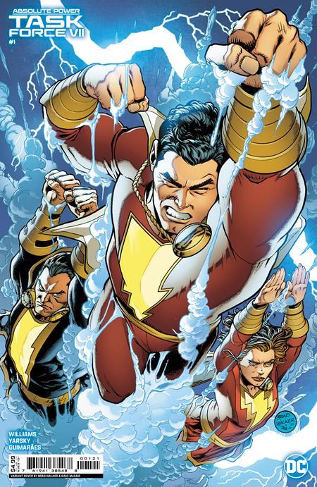 Absolute Power Task Force Vii #1 (of 7) Cvr C Brad Walker Card Stock Var DC Comics Comic Book