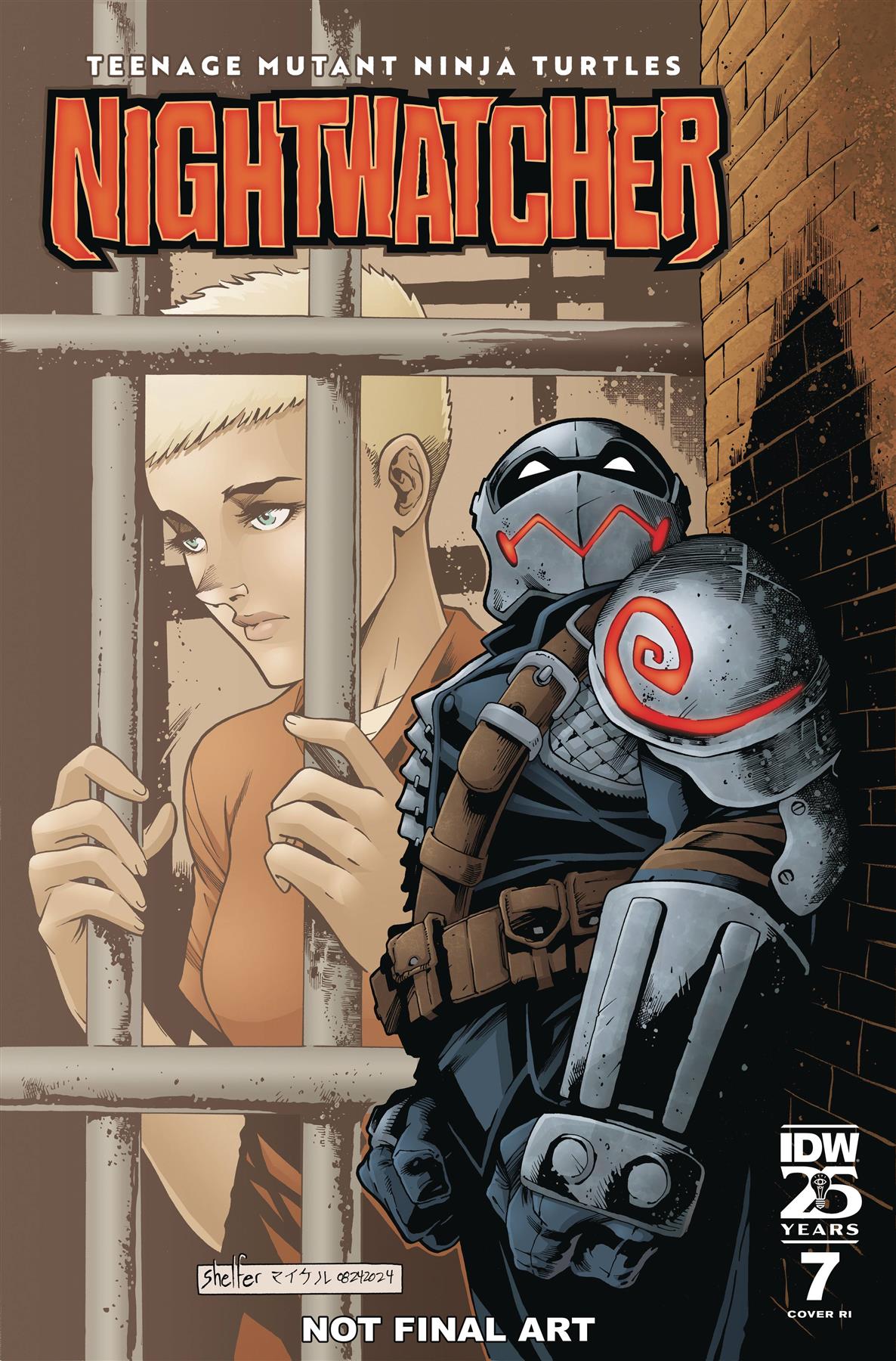 Teenage Mutant Ninja Turtles Nightwatcher #7 10 Copy Incv 10 Copy Incv Idw-prh Comic Book 2025