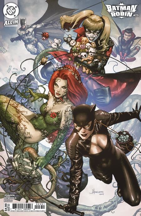 BATMAN AND ROBIN #23 CVR D JAY ANACLETO GOTHAM CITY SIRENS CARD STOCK VAR DC Comics Comic Book 2025