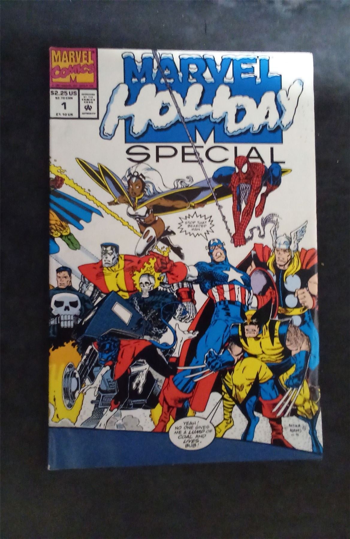 Marvel Holiday Special #1991 1991 marvel Comic Book