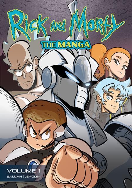 Rick And Morty The Manga Tp Vol 1 Get In The Robot Morty (mr) DC Comics