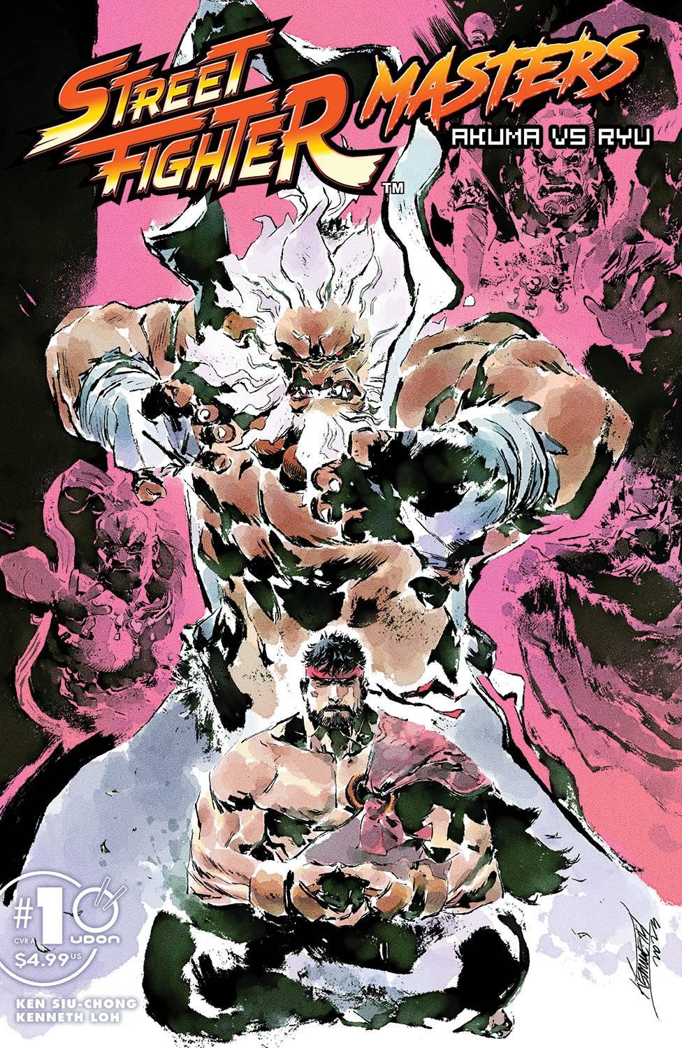 Street Fighter Masters: Akuma Vs Ryu #1 Cvr A Loh Udon Entertainment Inc Comic Book