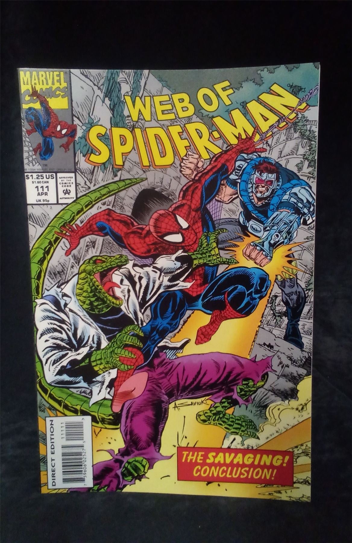 Web of Spider-Man #111 1994 Marvel Comics Comic Book