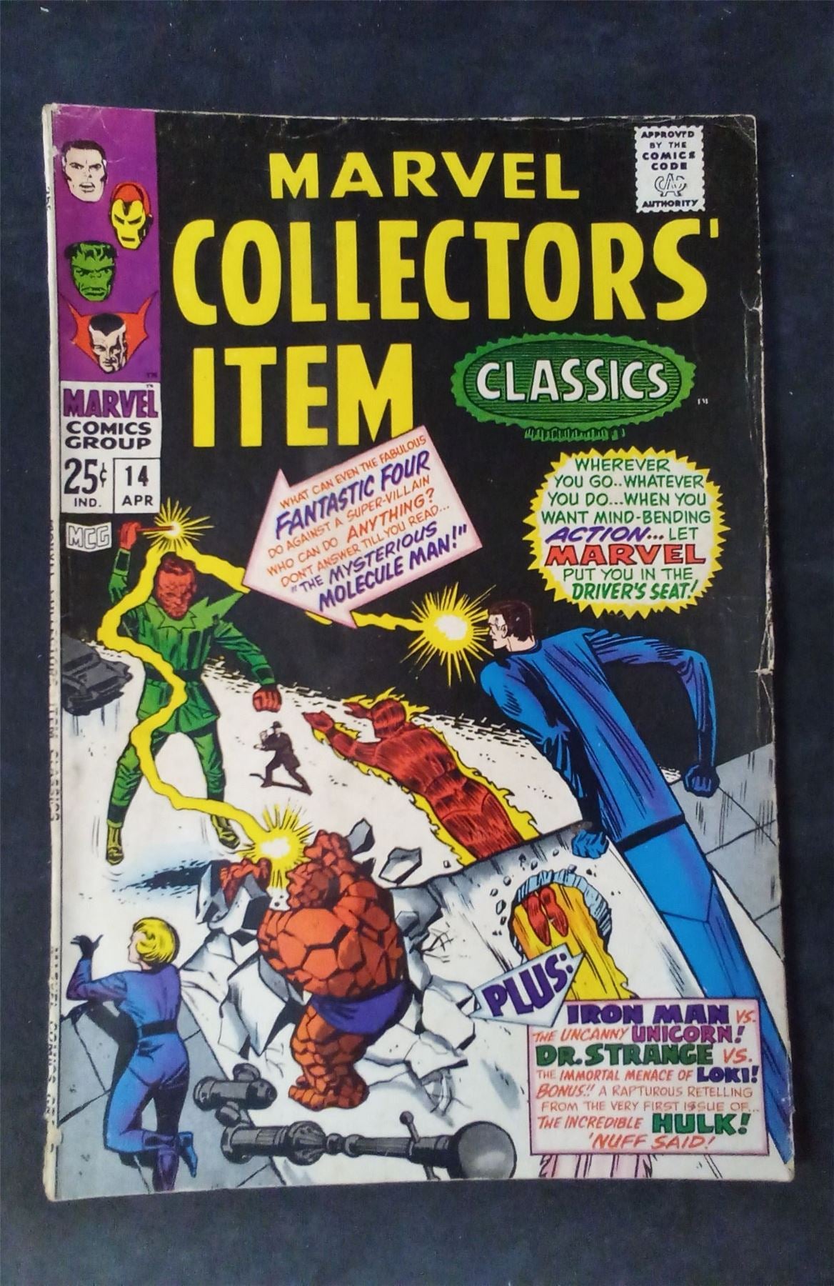 Marvel Collectors' Item Classics #14 1968 marvel Comic Book