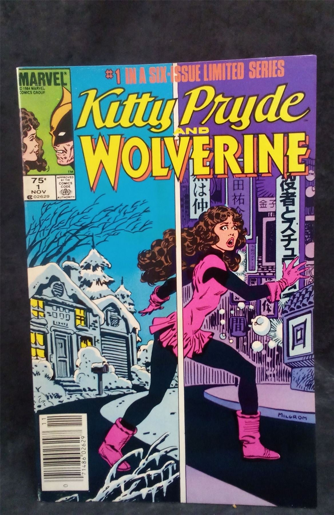 Kitty Pryde and Wolverine #1 Direct Edition 1984 Marvel Comics Comic Book