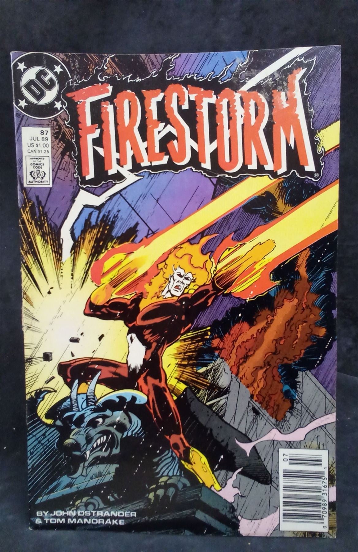 Firestorm, the Nuclear Man #87 Newsstand Edition 1989 DC Comics Comic Book
