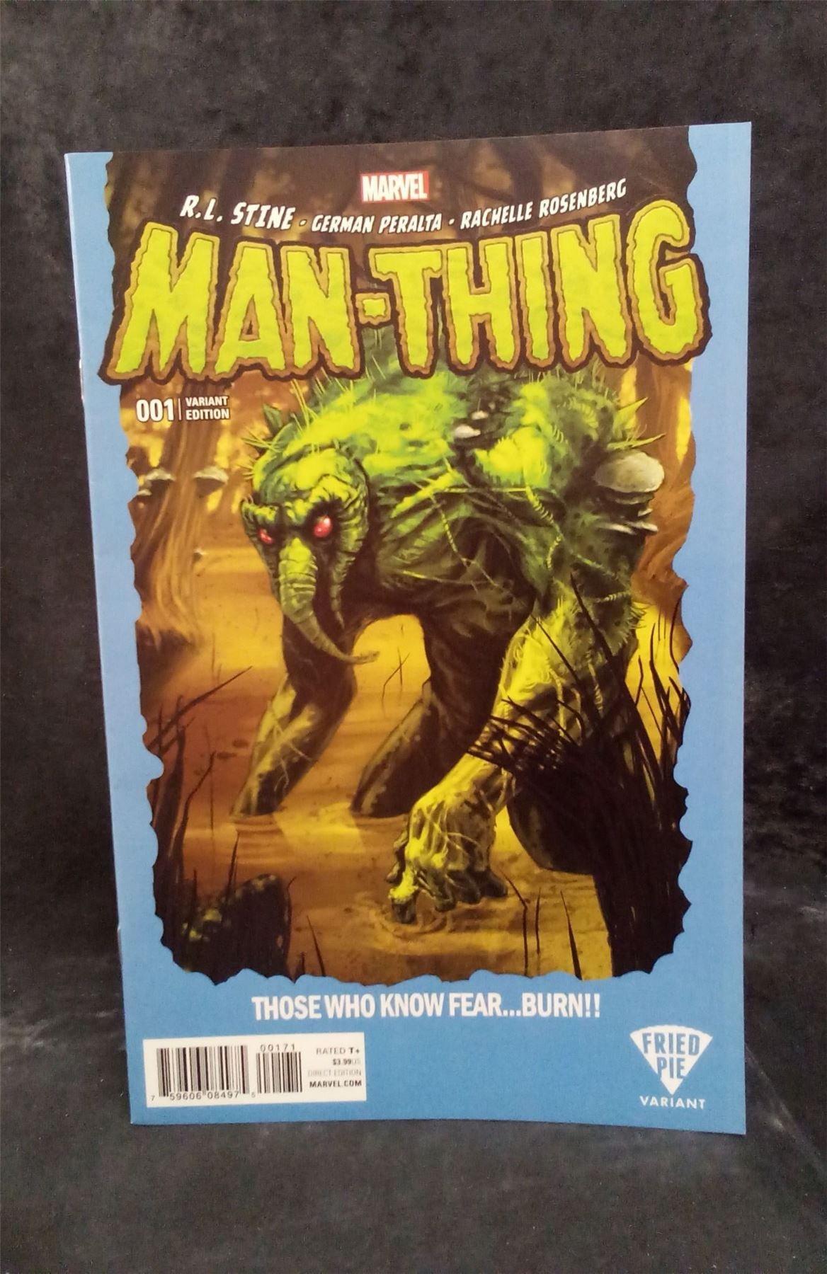 Man-Thing #1 Fried Pie Cover 2017 Marvel Comics Comic Book