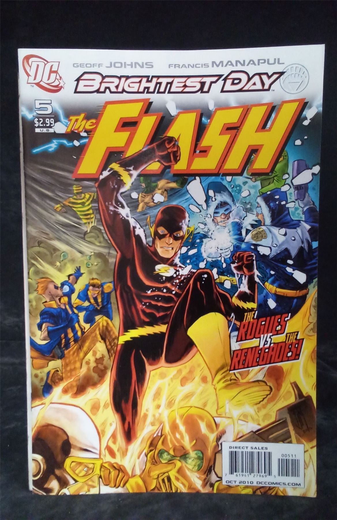 The Flash #5 2010 DC Comics Comic Book