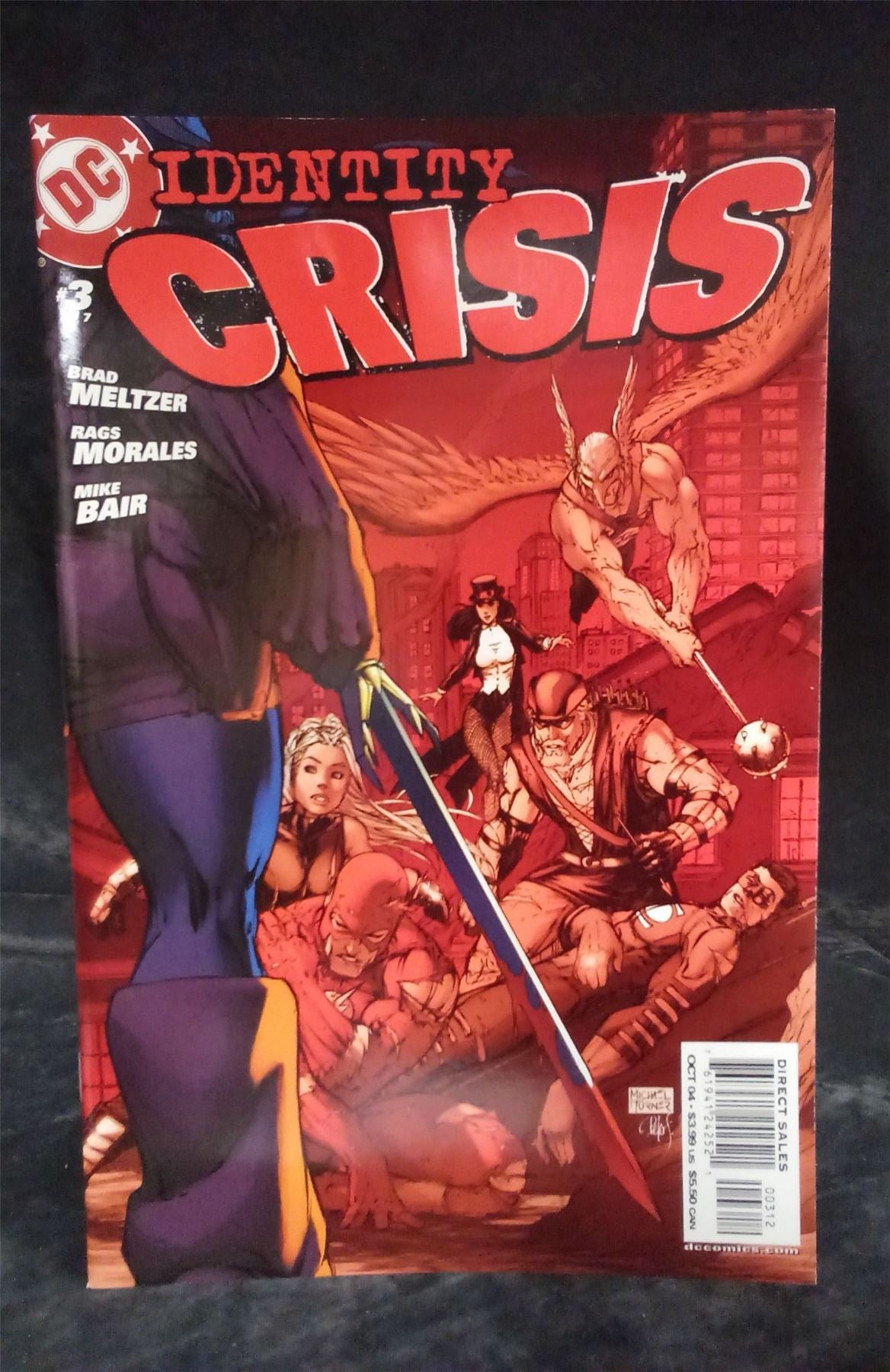 Identity Crisis #3 Second Print Cover 2004 DC Comics Comic Book