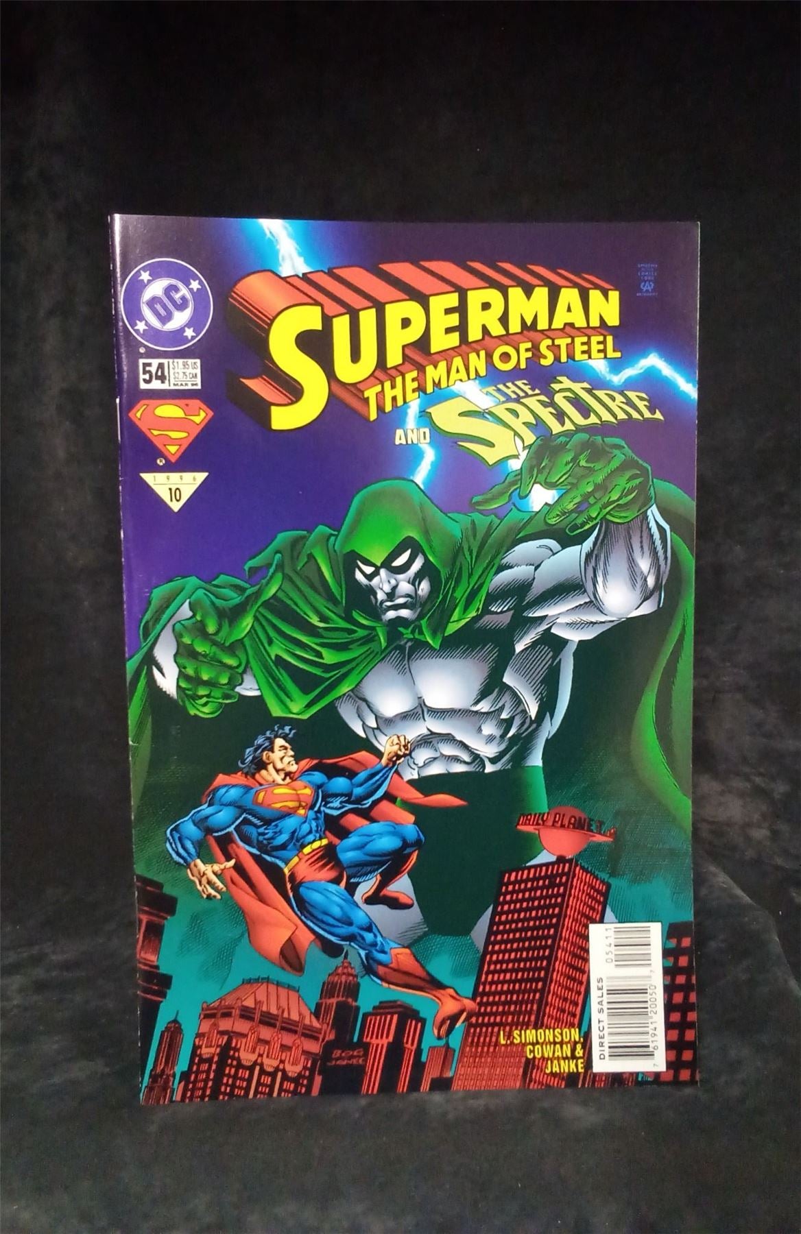 Superman: The Man of Steel #54 1996 DC Comics Comic Book