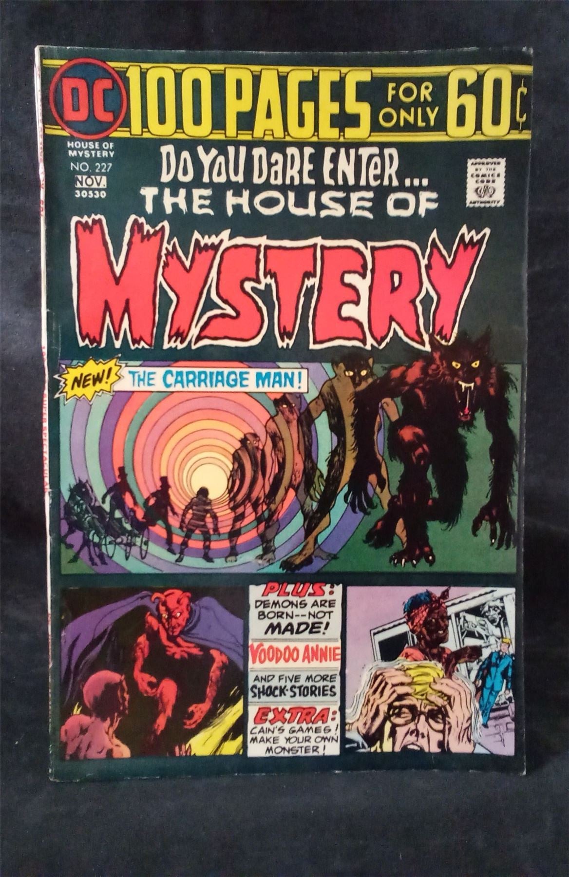 House of Mystery #227 1974 DC Comics Comic Book