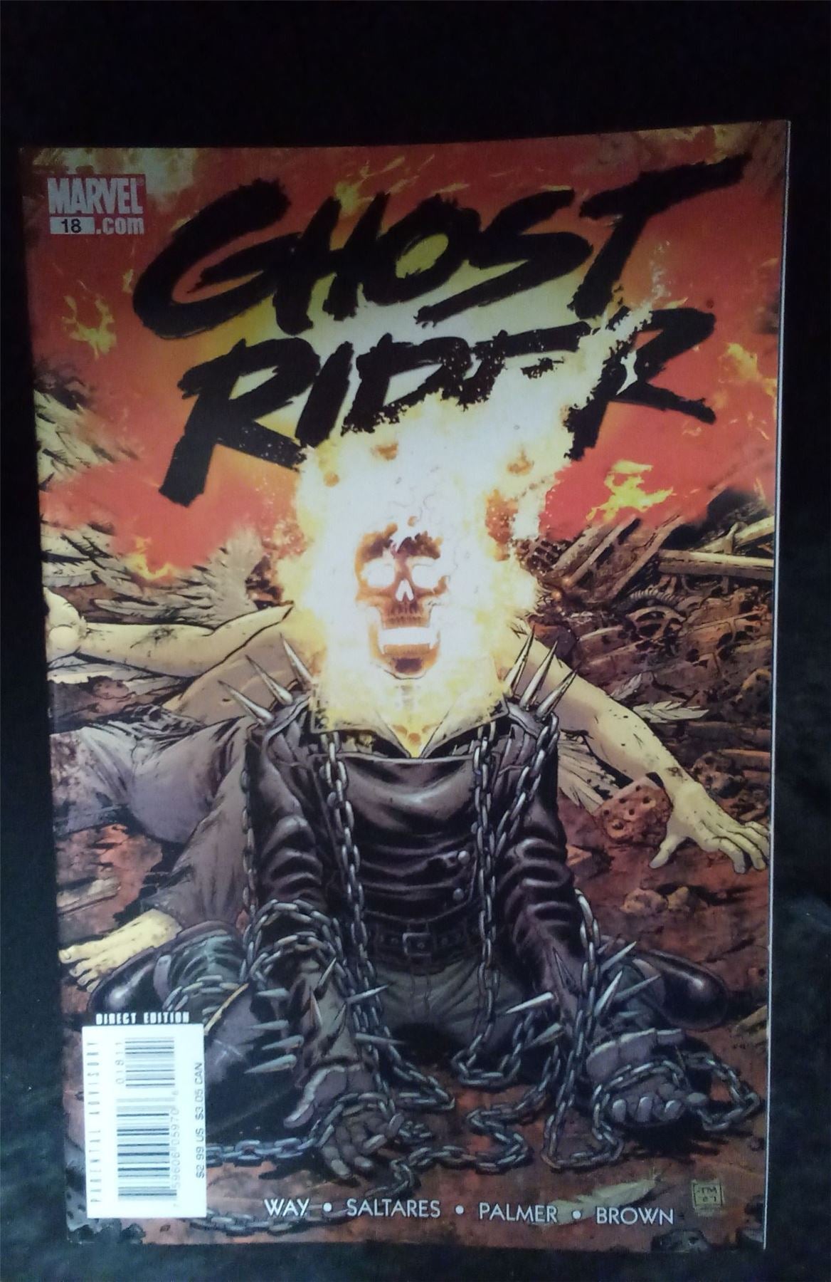 Ghost Rider #18 2008 Marvel Comics Comic Book