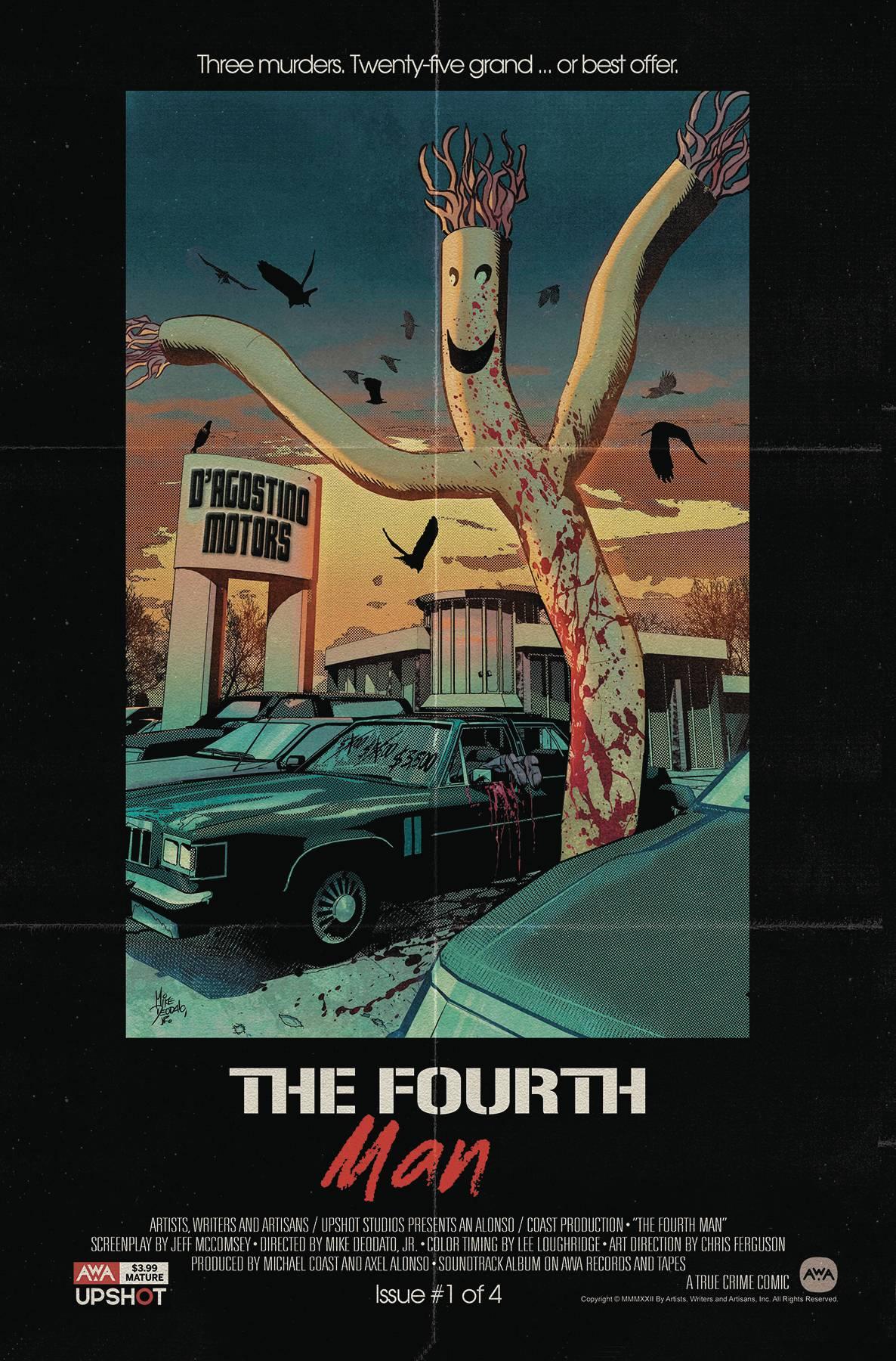 Fourth Man #1 (Cvr A Deodato Jr) Awa Studios Comic Book 2022