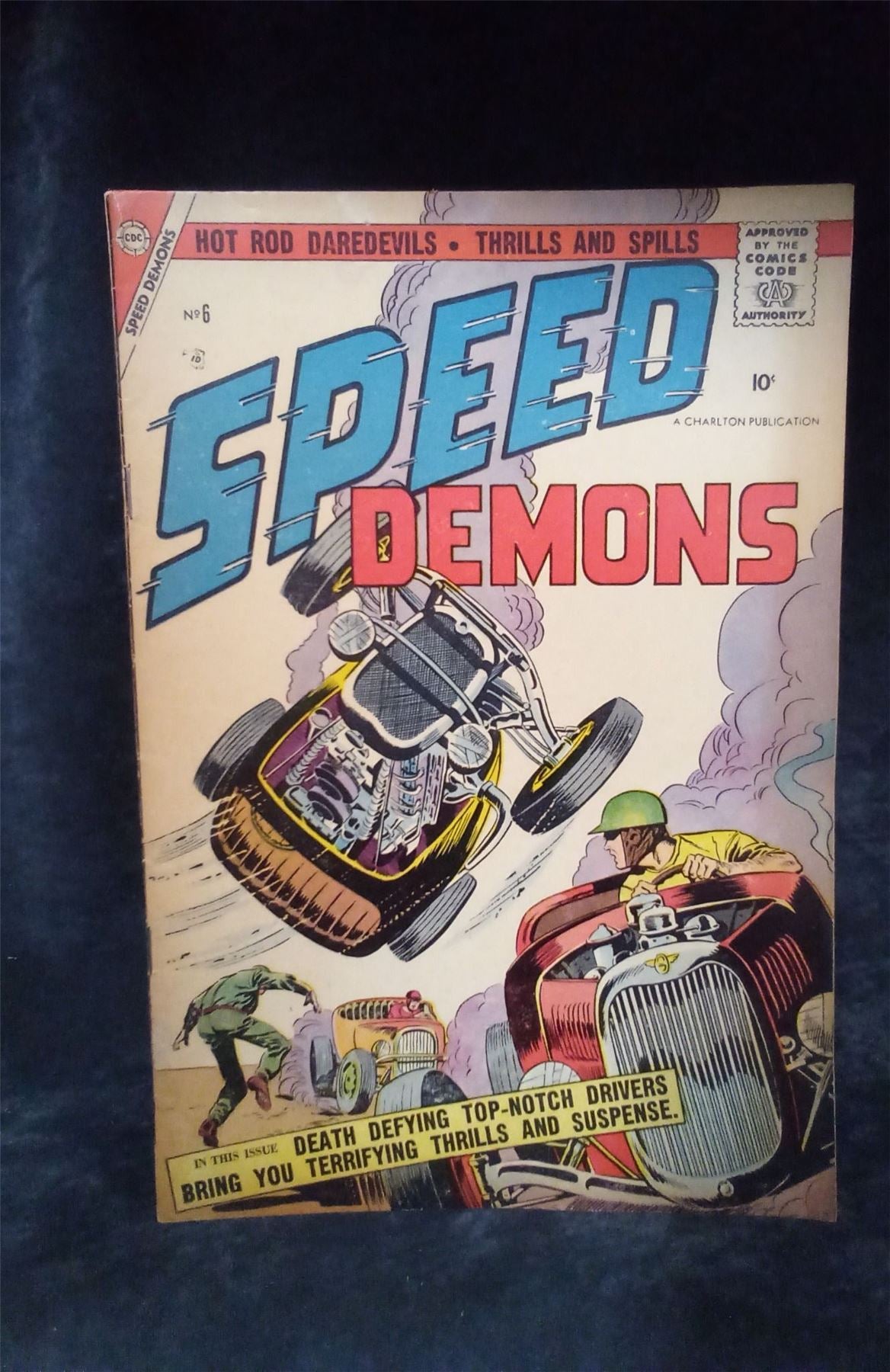 Speed Demons #6 1957 Charlton Comic Book