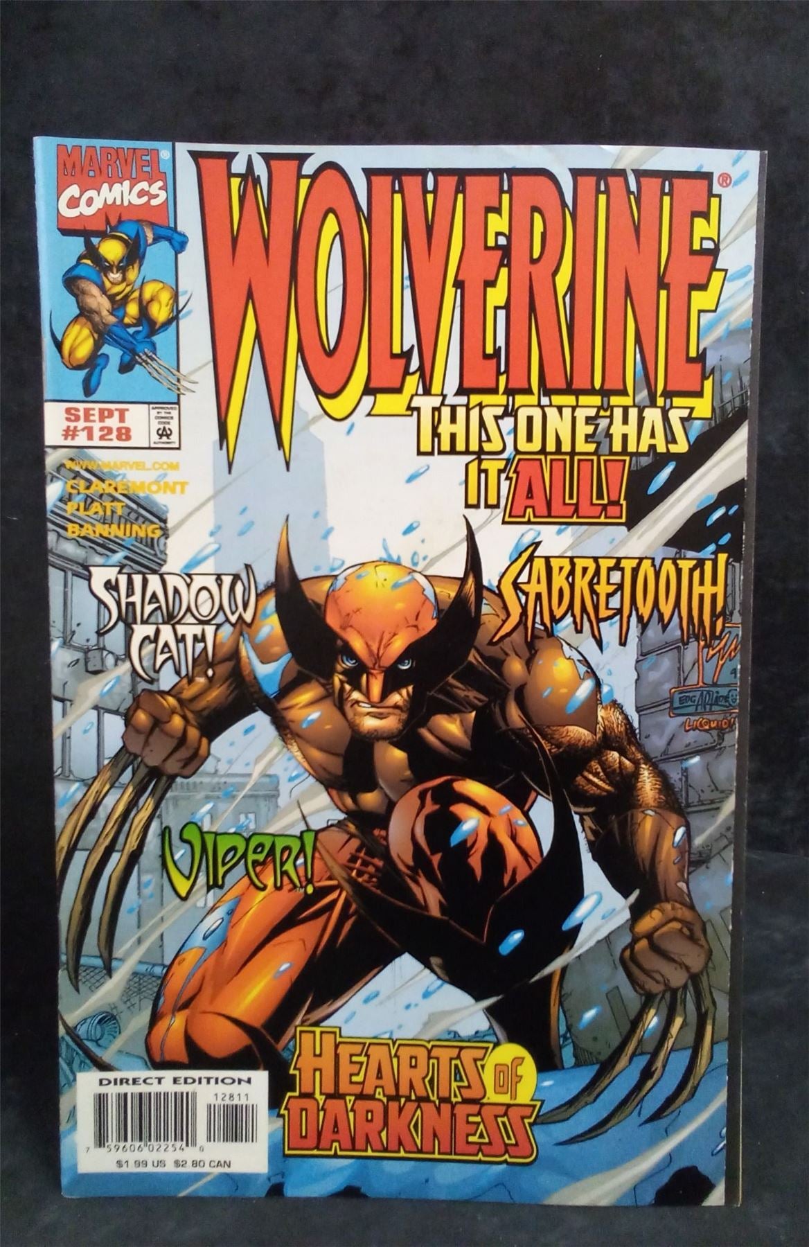 Wolverine #128 1998 Marvel Comics Comic Book