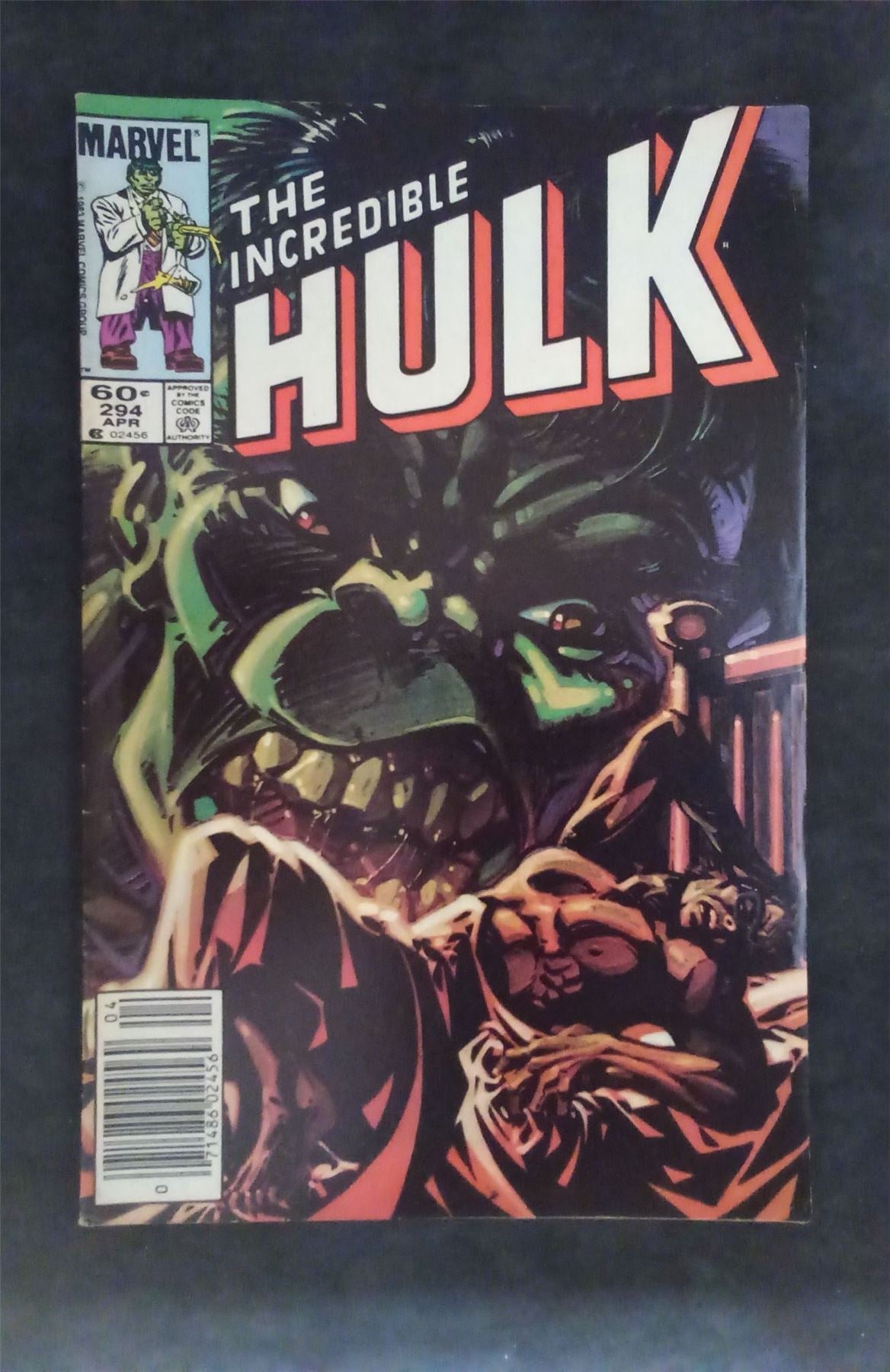 The Incredible Hulk #294 1984 marvel Comic Book