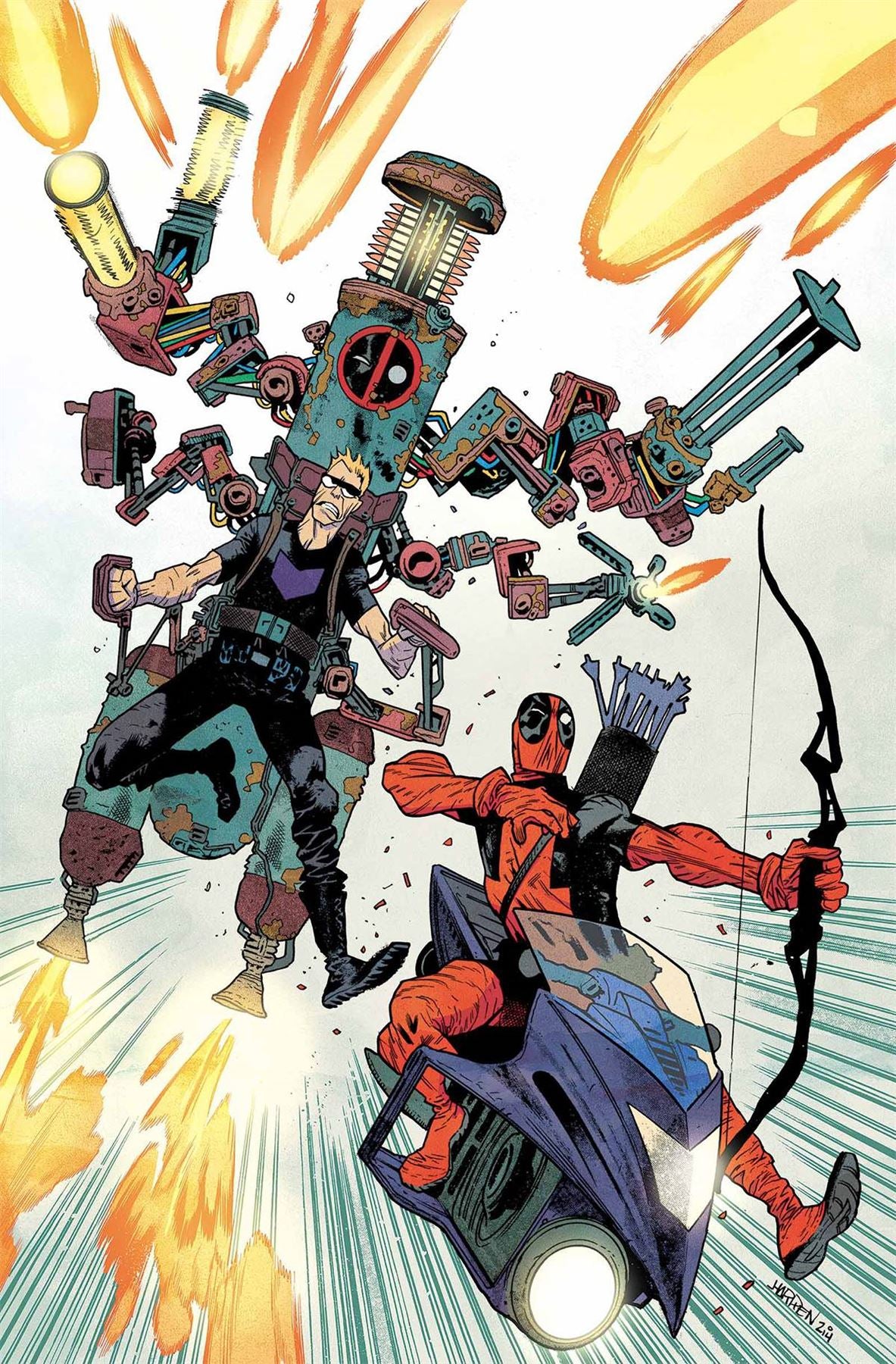 Hawkeye Vs Deadpool #4 Marvel Comics Comic Book