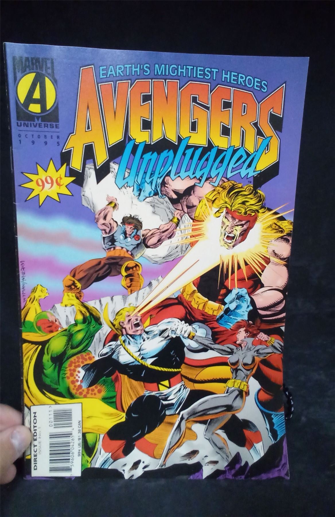 Avengers Unplugged #1 1995 Marvel Comics Comic Book