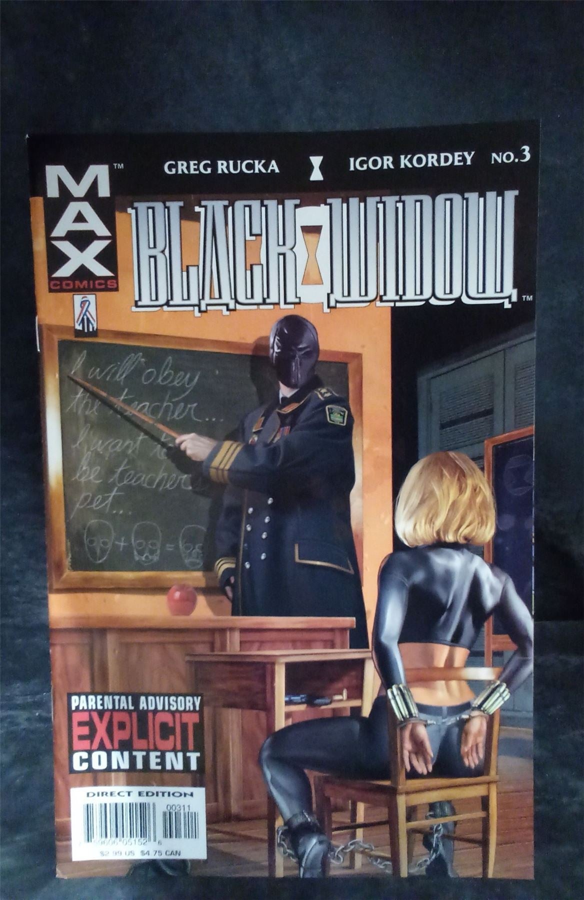 Black Widow: Pale Little Spider #3 2002 Marvel Comics Comic Book