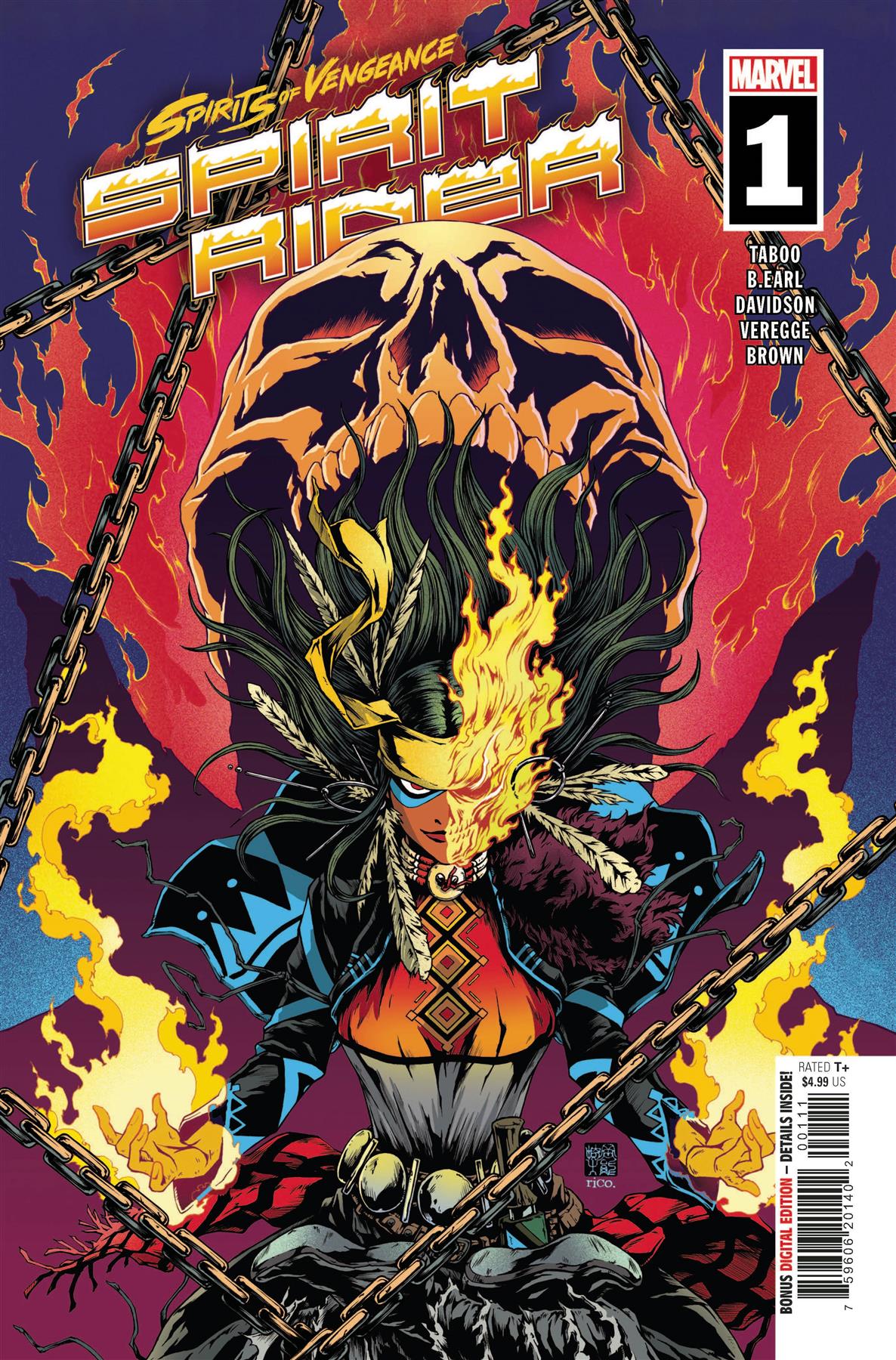 Spirits Of Vengeance Spirit Rider #1 Marvel Comics Comic Book