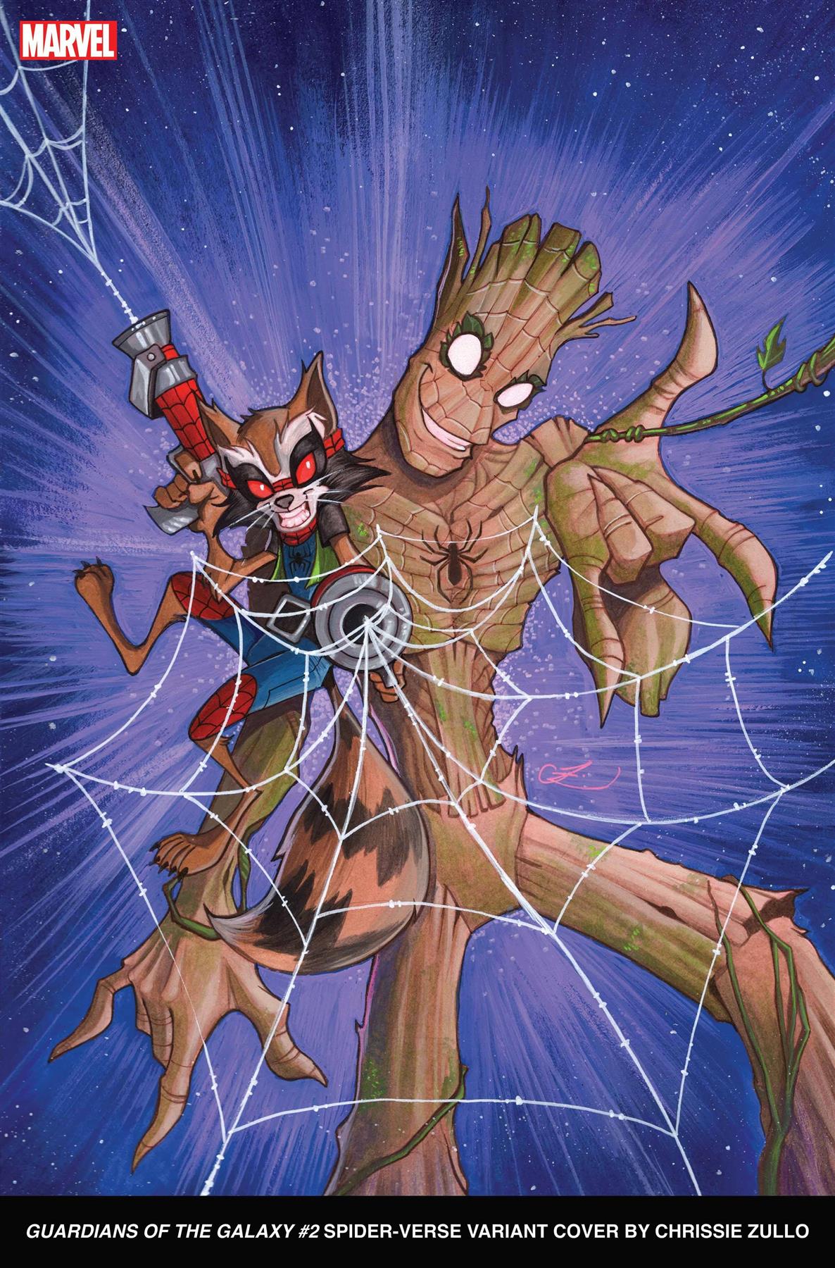 Guardians Of The Galaxy #2 Zullo Spider-verse Var (Zullo Spider-verse Var) Marvel Prh Comic Book 2023