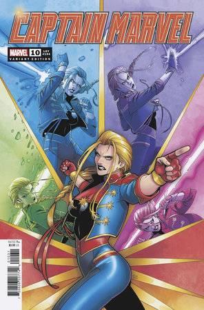 Captain Marvel #10 Corin Howell Var Corin Howell Var Marvel Prh Comic Book 2024
