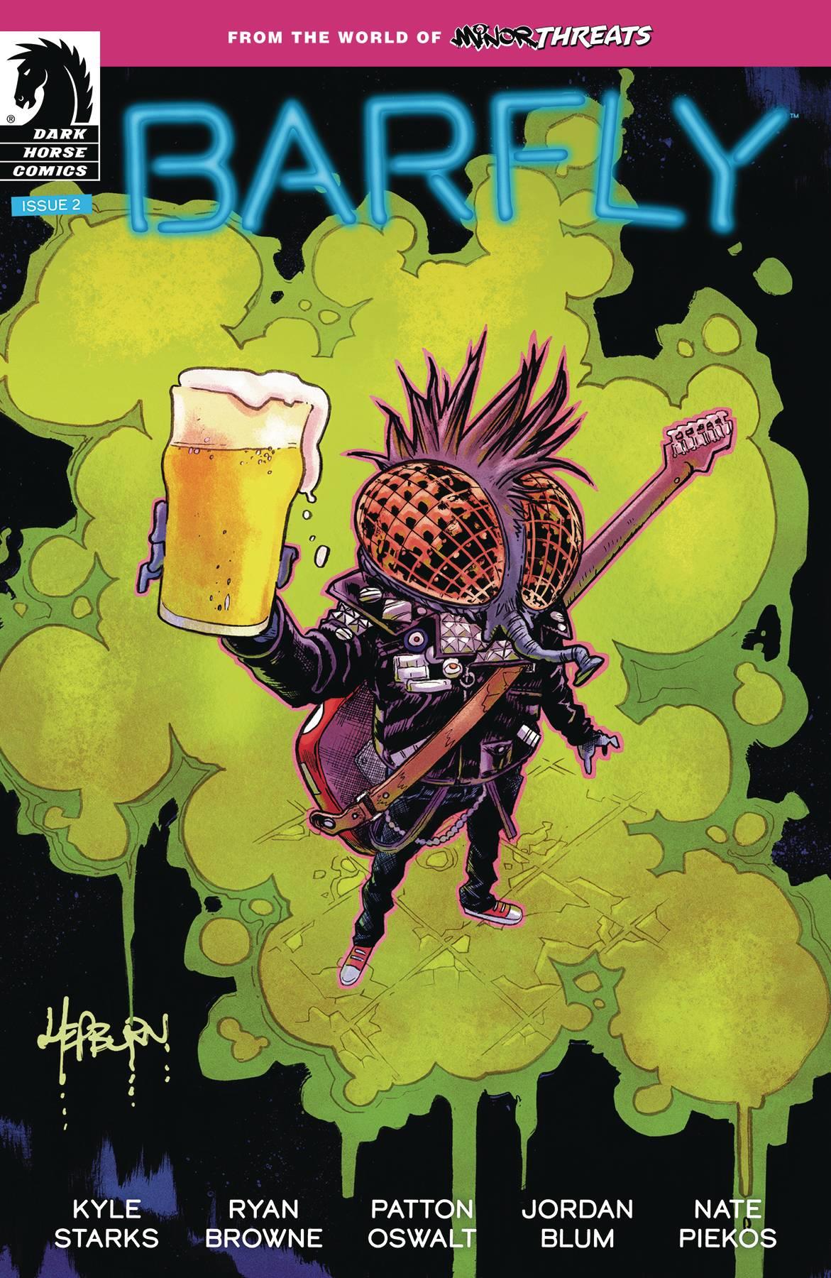 From World Of Minor Threats Barfly #2 Cvr A Hepburn Dark Horse Prh Comic Book
