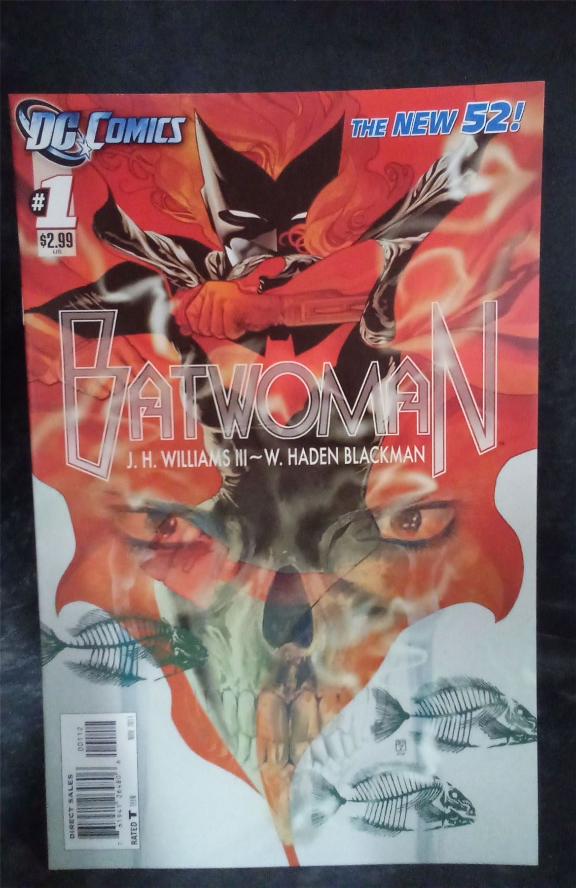 Batwoman #1 Second Print Cover 2011 DC Comics Comic Book