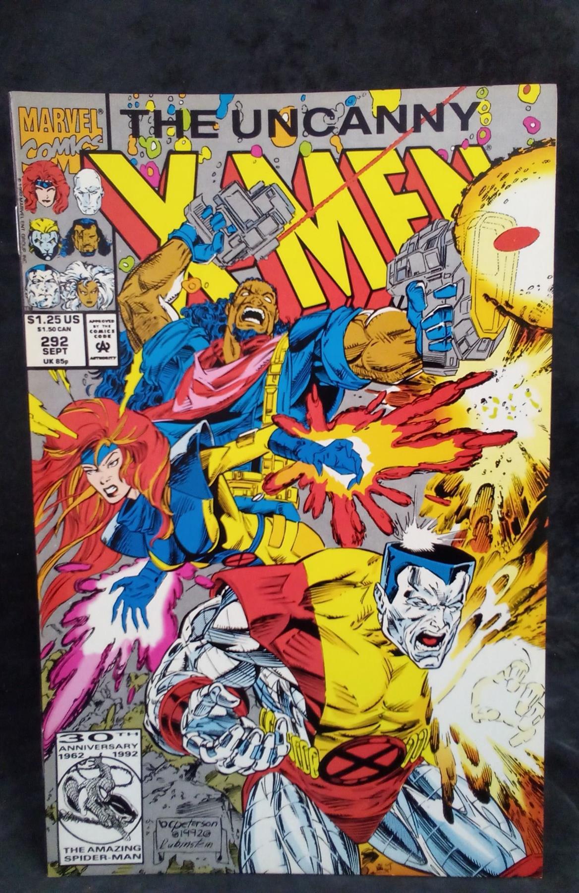 The Uncanny X-Men #292 Newsstand Edition 1992 Marvel Comics Comic Book