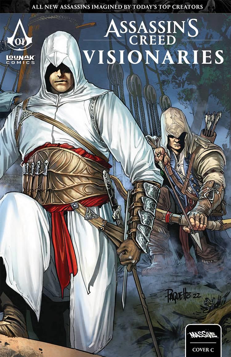 Assassins Creed Visionaries #1 (of 4) Cvr C Connecting (mr) Massive Comic Book