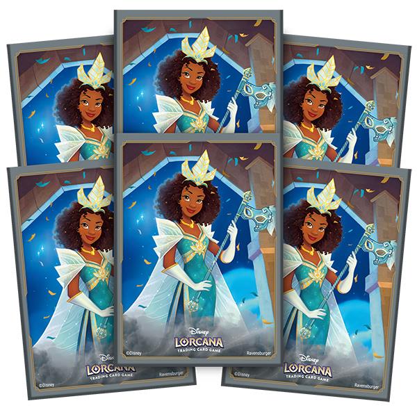 Disney Lorcana Shimmering Skies Card Sleeves Tiana TCG