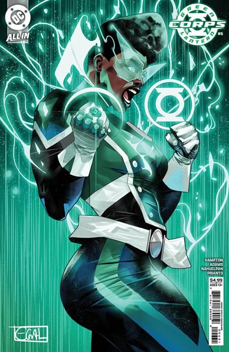 GREEN LANTERN CORPS #6 CVR B EDWIN GALMON CARD STOCK VAR DC Comics Comic Book 2025