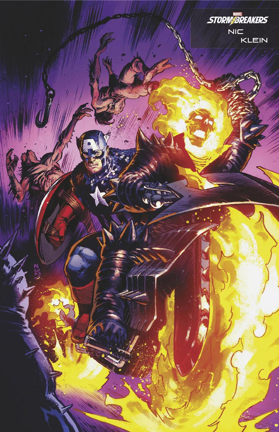 Ghost Rider #18 Nic Klein Stormbreakers Var (Nic Klein Stormbreakers Var) Marvel Prh Comic Book 2023