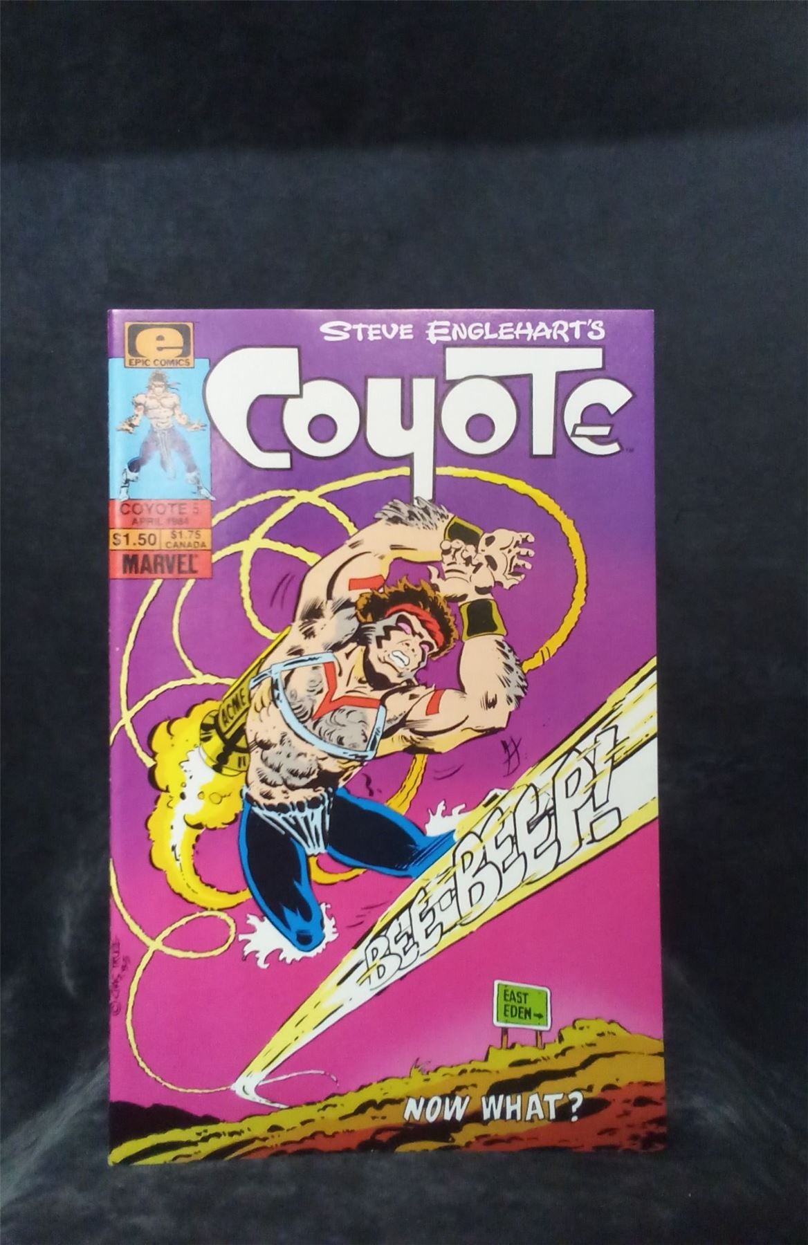 Coyote #5 1984 epic Comic Book