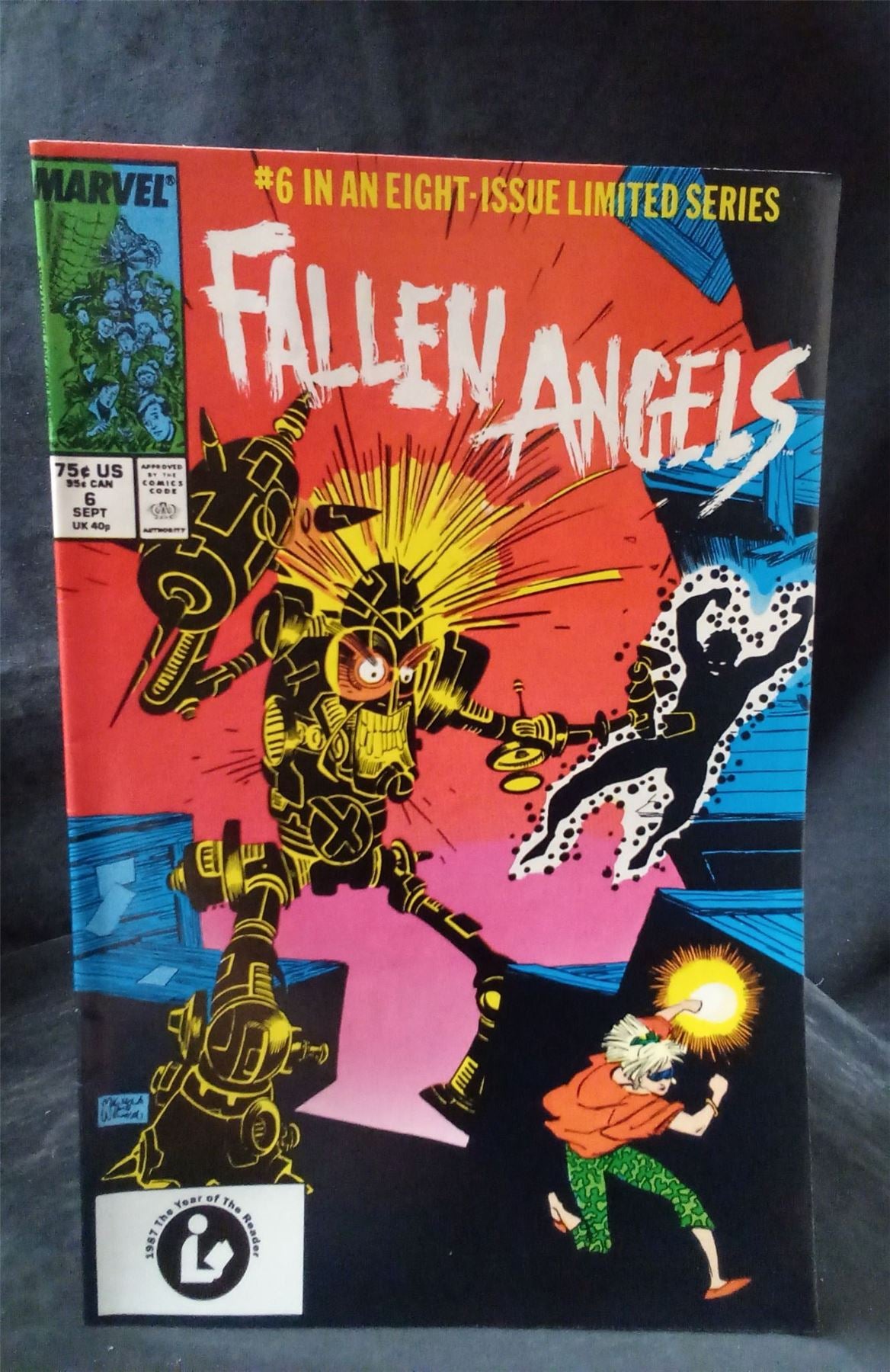 Fallen Angels #6 1987 Marvel Comics Comic Book