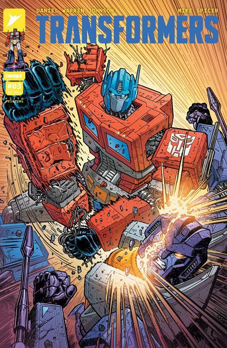 Transformers #3 5th Ptg Image Comics Comic Book
