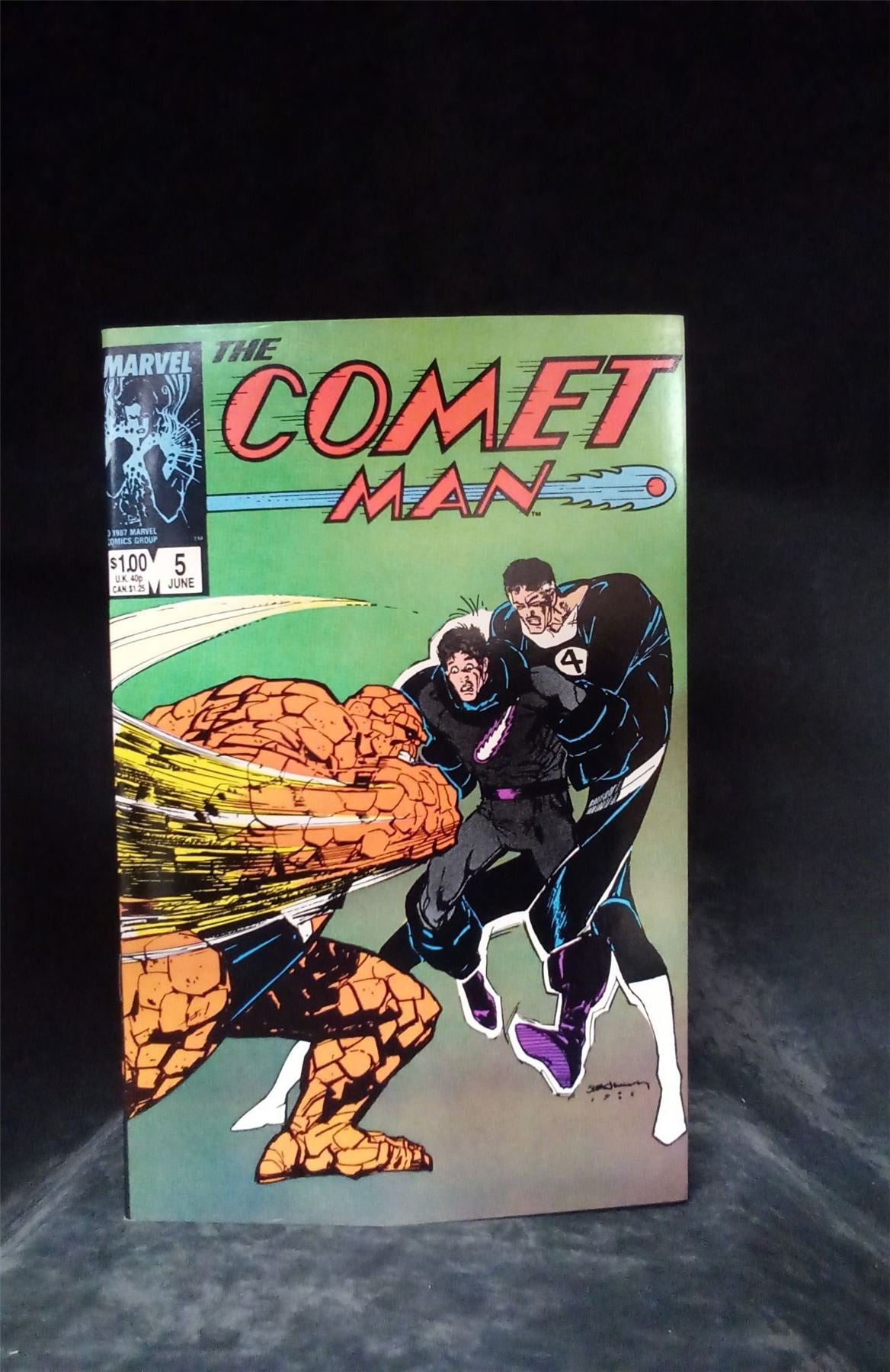 Comet Man #5 1987 Marvel Comics Comic Book