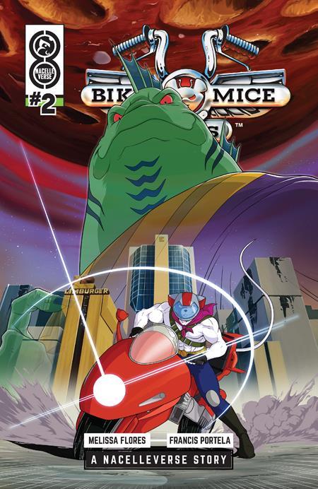 Biker Mice From Mars #2 (of 3) Cvr B Patrick Spaziante Var Oni Press Comic Book