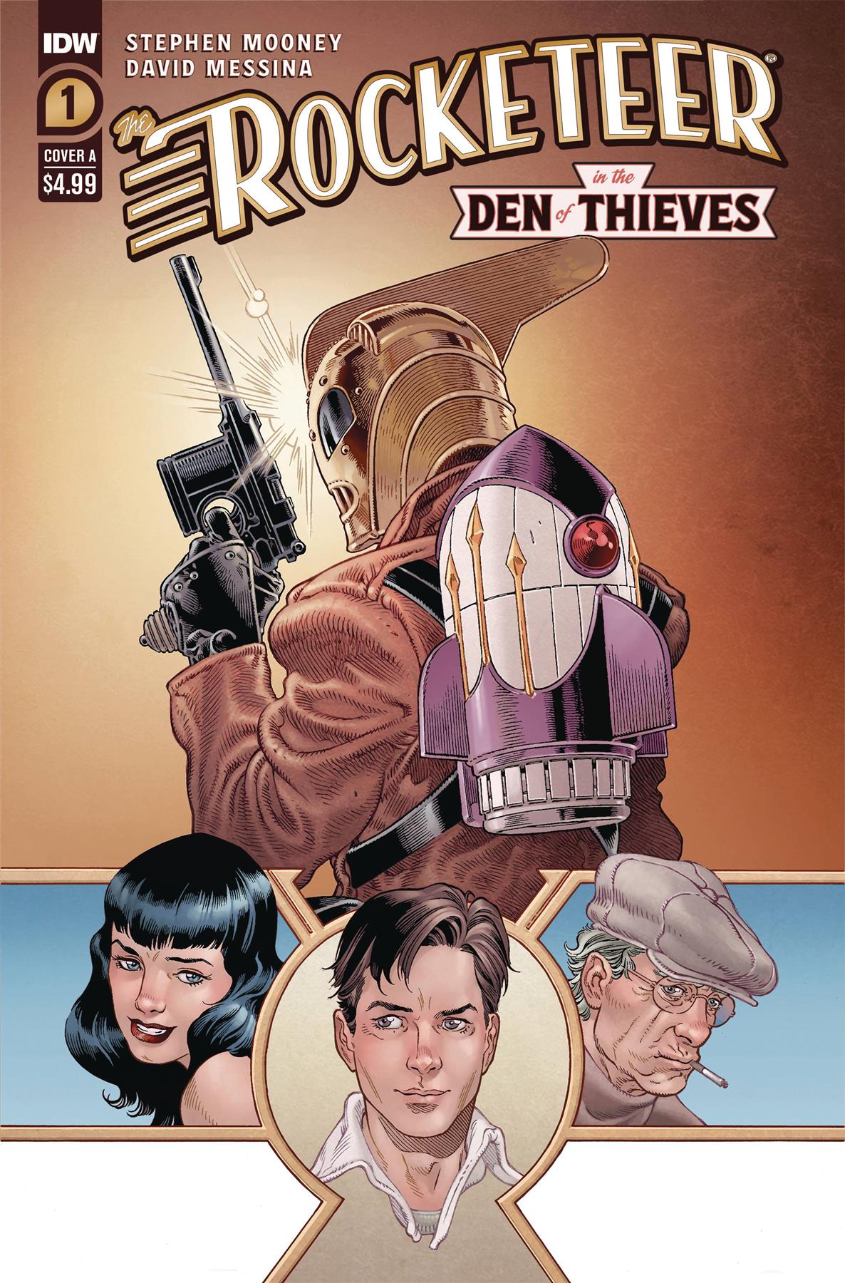 Rocketeer In The Den Of Thieves #1 Cvr A Rodriguez Idw-prh Comic Book