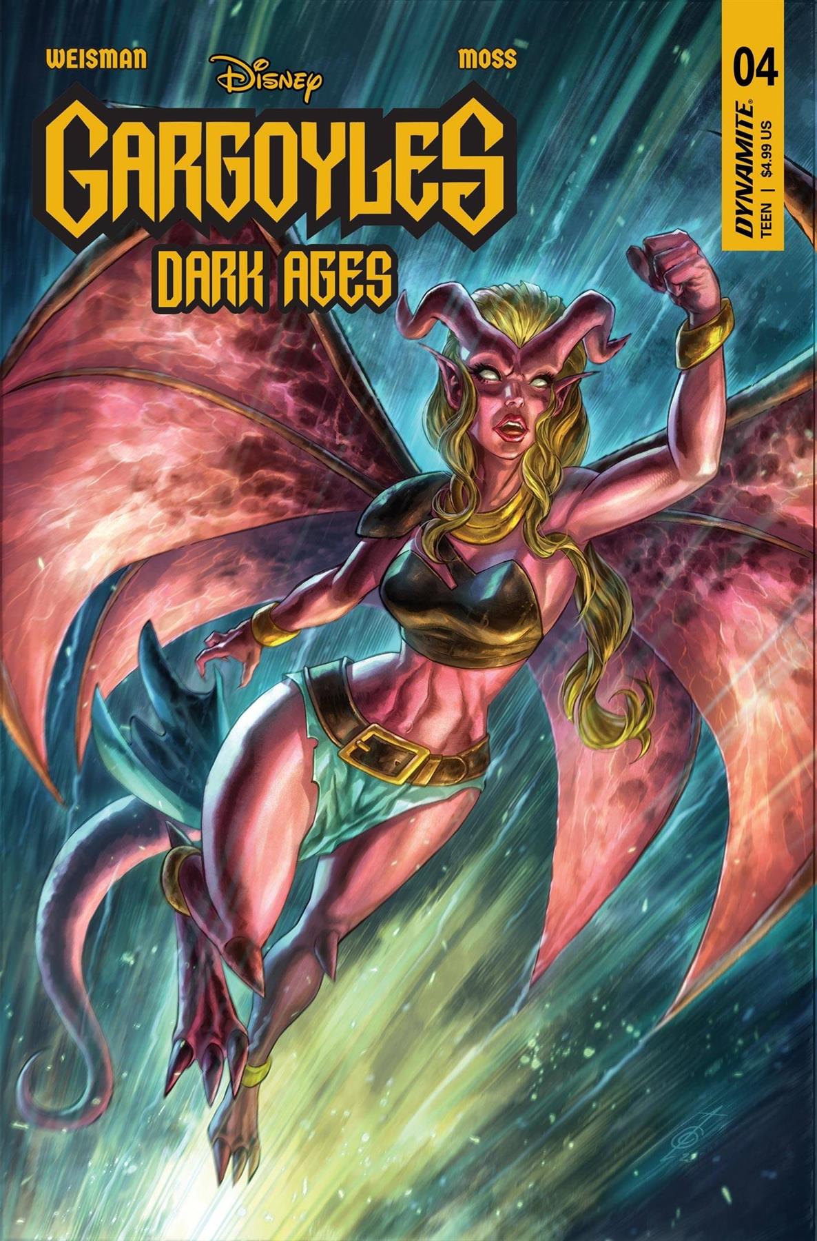 Gargoyles Dark Ages #4 Cvr B Quah Dynamite Comic Book