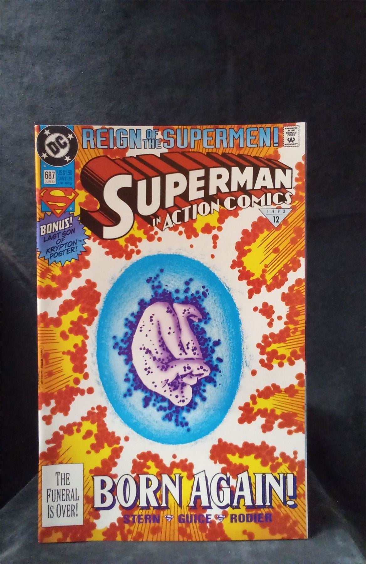 Action Comics #687 1993 DC Comics Comic Book