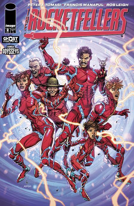 Rocketfellers #2 Cvr B Gary Frank & Brad Anderson Var Image Comics Comic Book