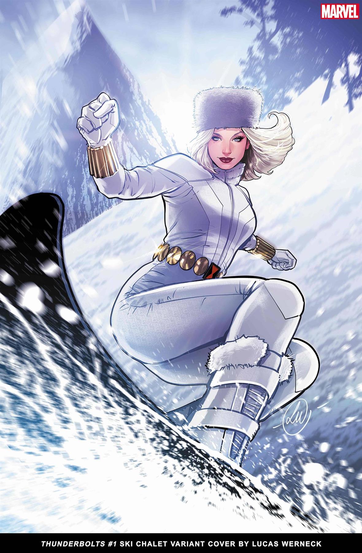 Thunderbolts #1 Lucas Werneck Ski Chalet Var (Lucas Werneck Ski Chalet Var) Marvel Prh Comic Book 2023
